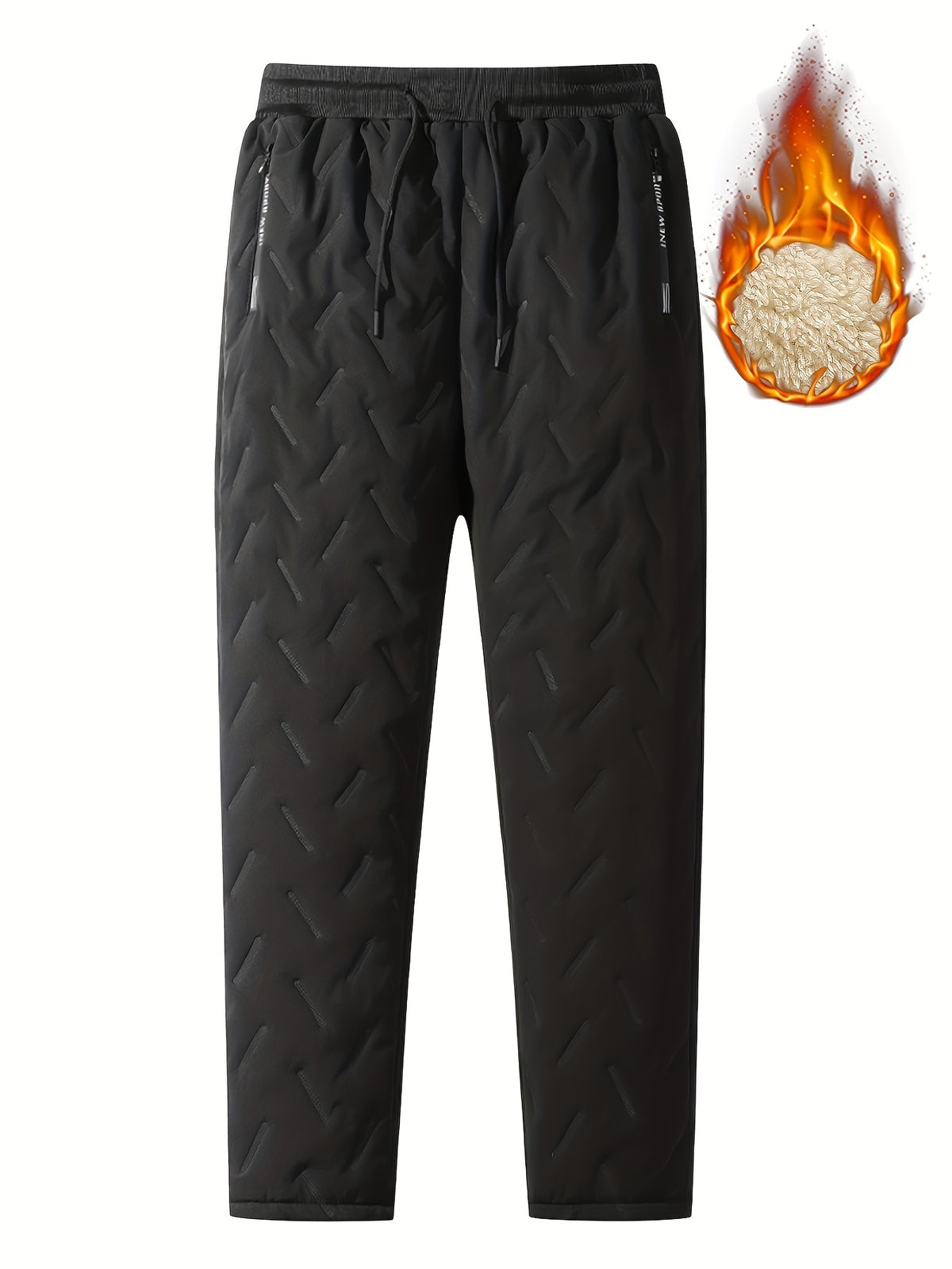 Men's Winter Warm Fleece Lined Pants