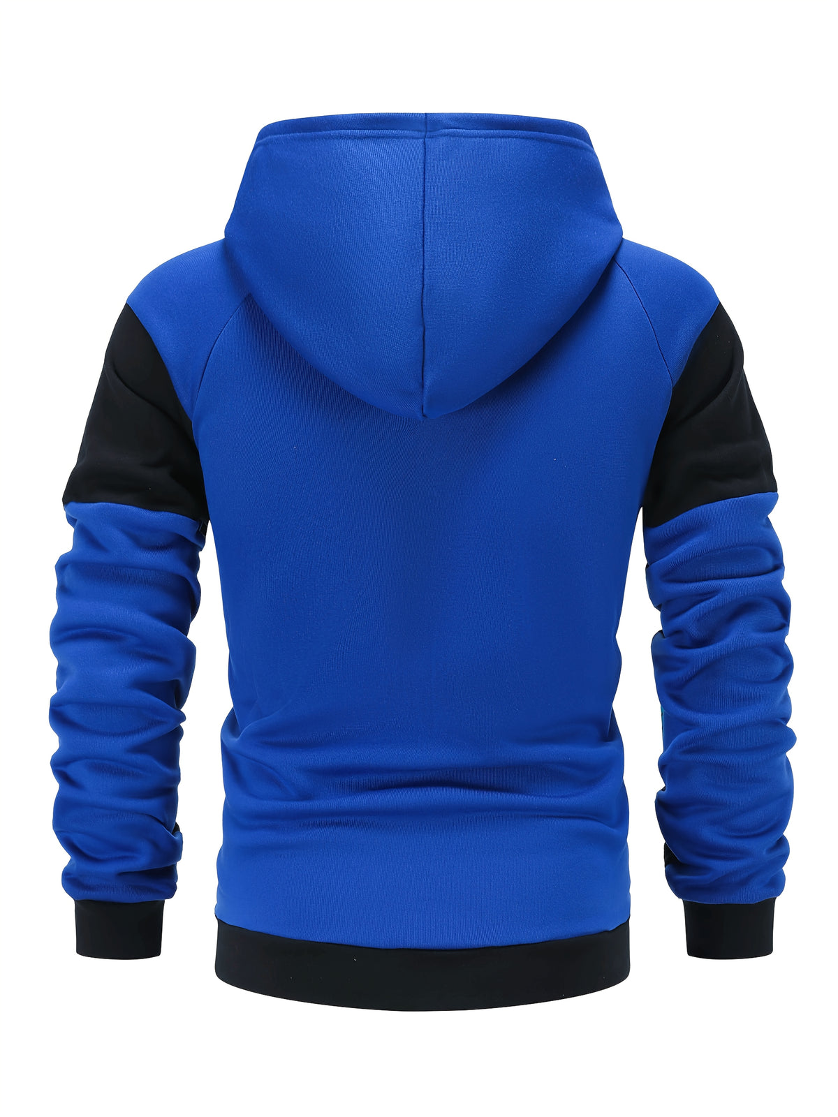 Double Layer Drawstring Hooded Jacket