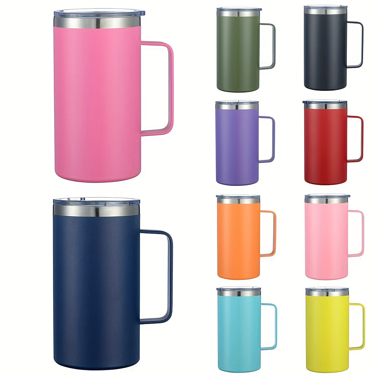 24Oz Stainless Steel Vacuum Insulated Water Bottle
