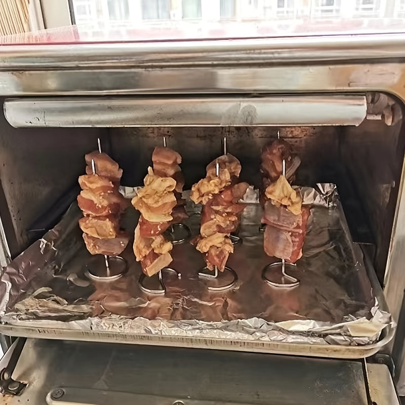 12pcs/24pcs Stainless Steel Air Fryer Oven  Skewer
