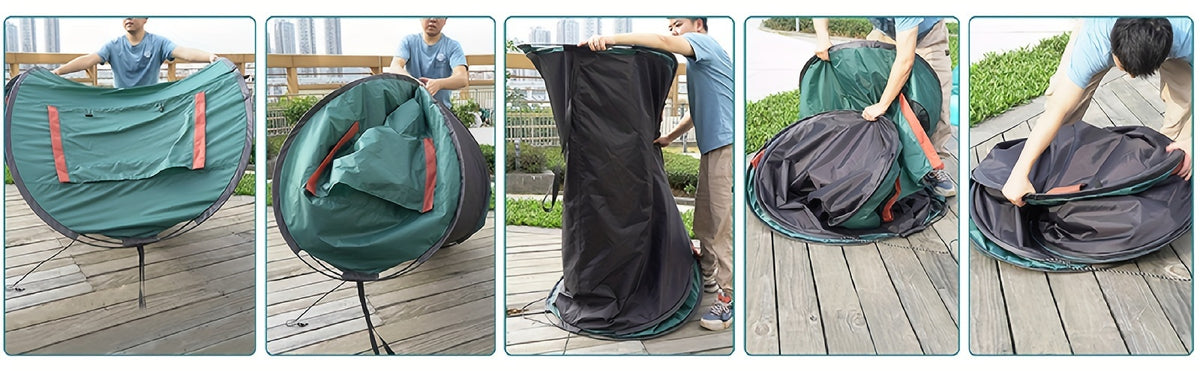 2 Person Portable Pop-Up Tent - Spacious Instant Setup