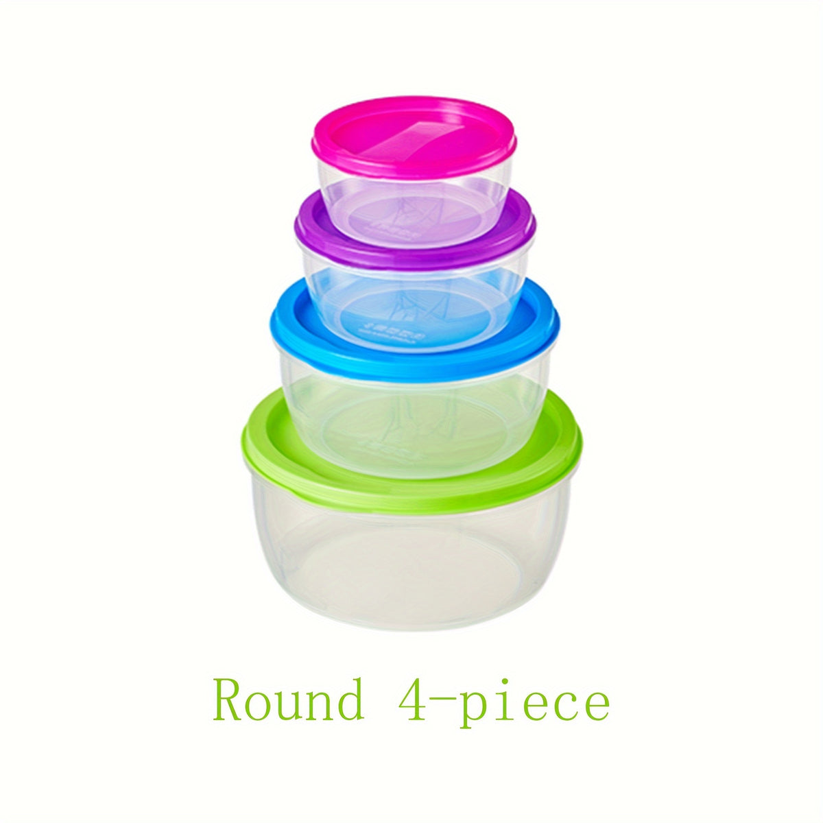 Fresh-keeping Box 4/5/6pcs Set with Lid Food Storage Container