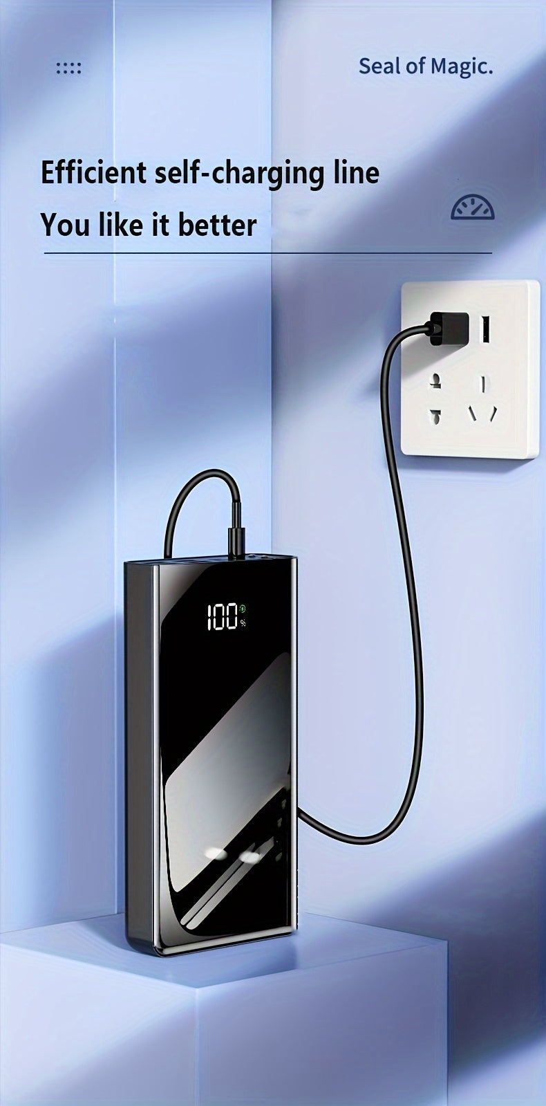 50000/40000/30000mAh Portable Power Bank