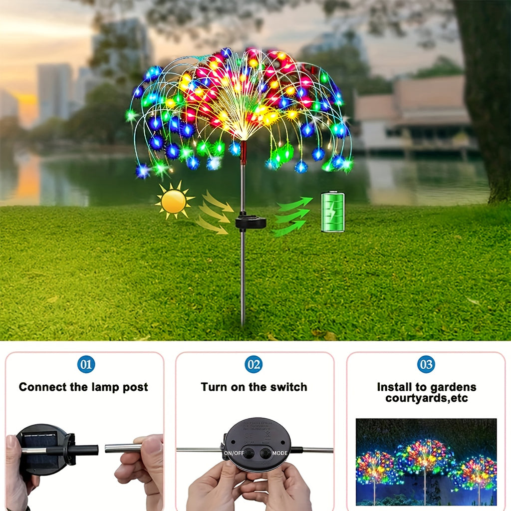 Solar Firework Lights