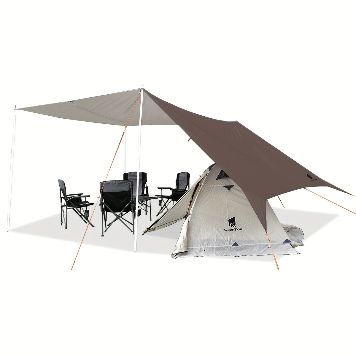 Waterproof Hammock Rain Fly - 17 × 10 ft