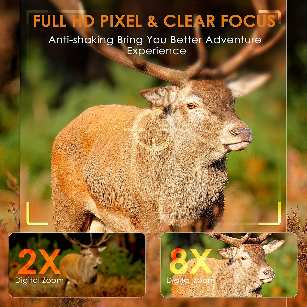 High-Definition Infrared Binoculars for Nighttime Use