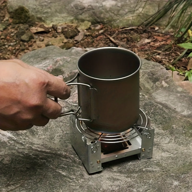 Ultra-Portable Lightweight Folding Pocket Stove