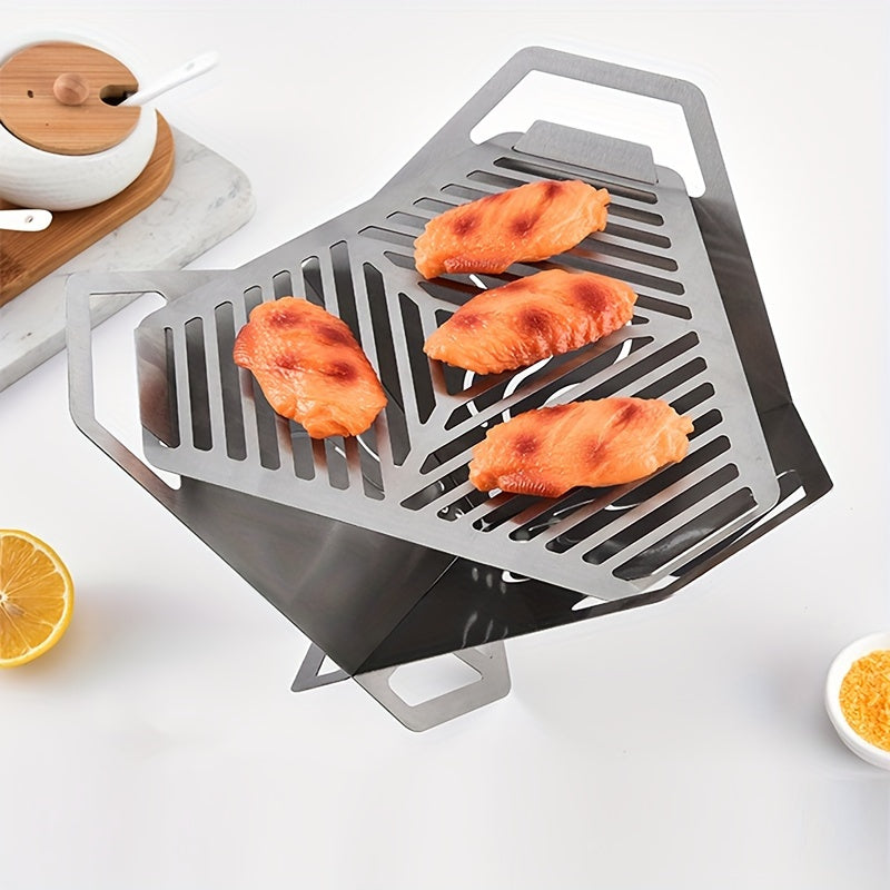 2pcs Mini Grill Wood Stove Burner Picnic Stove