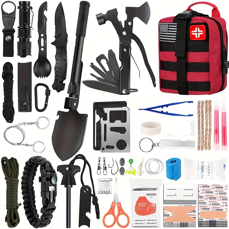 142pcs Survival First Aid Kit