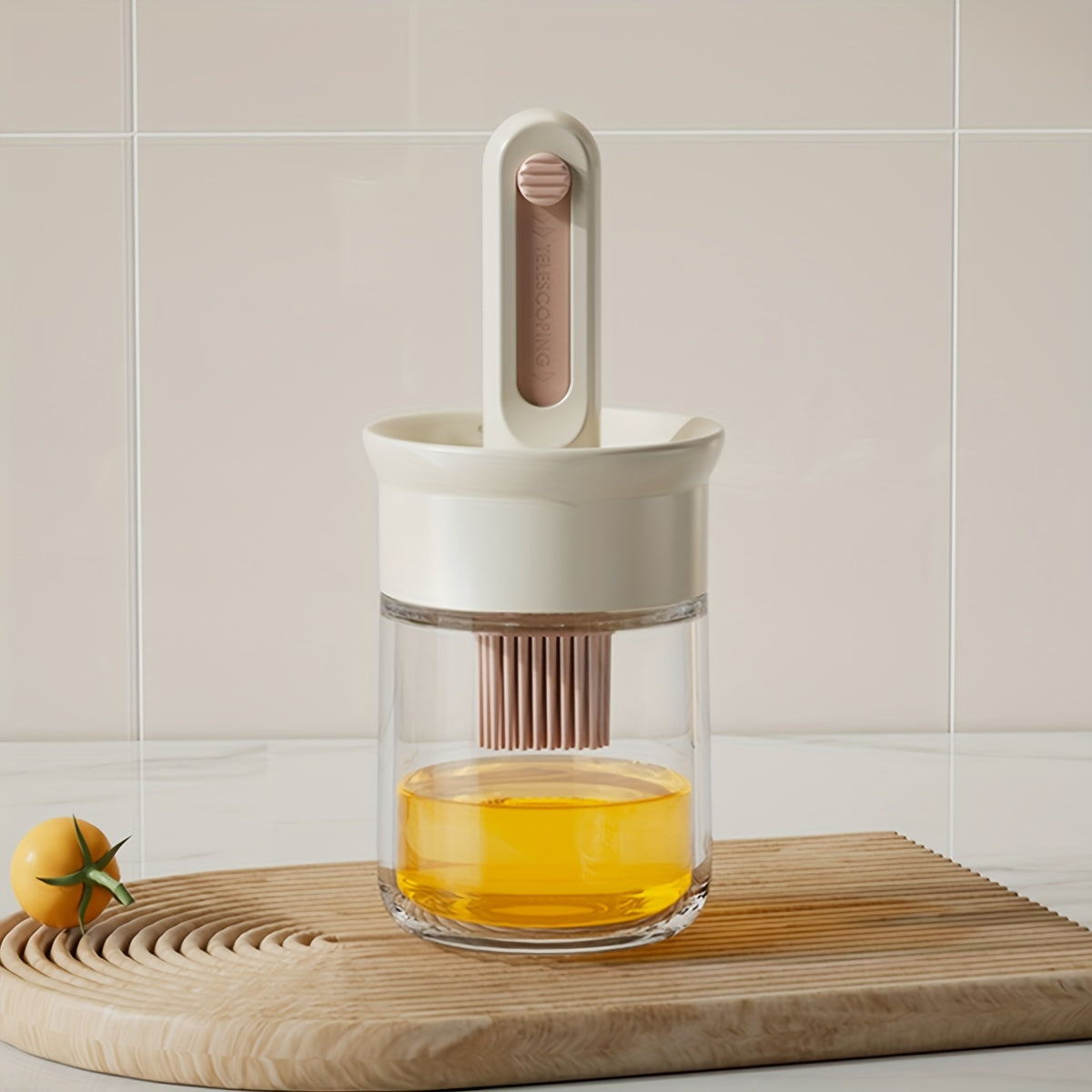 Barbecue Brush With Oil Pot