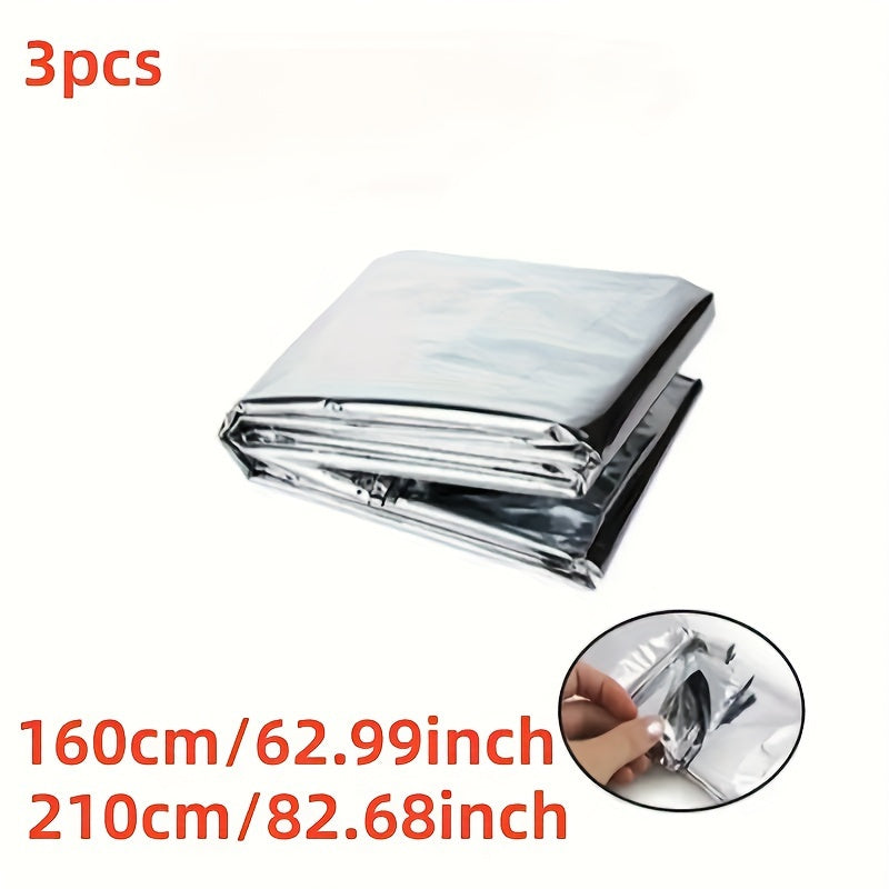1/3/5/10pcs Emergency Thermal Blankets | 51" X 82"