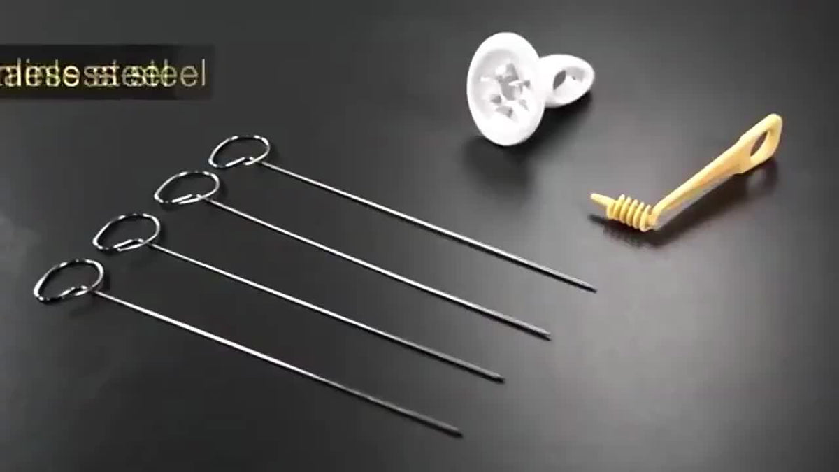 6pcs/set Portable Potato BBQ Skewers