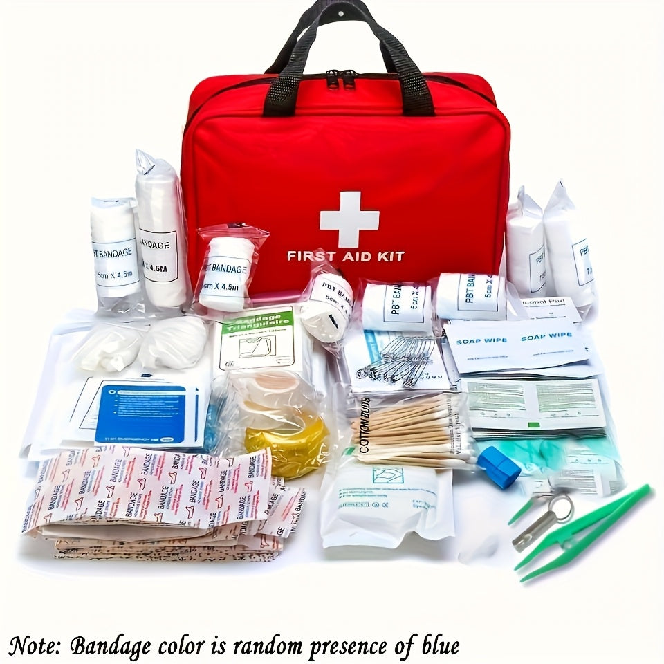 Outdoor First Aid Kit with Portable Case