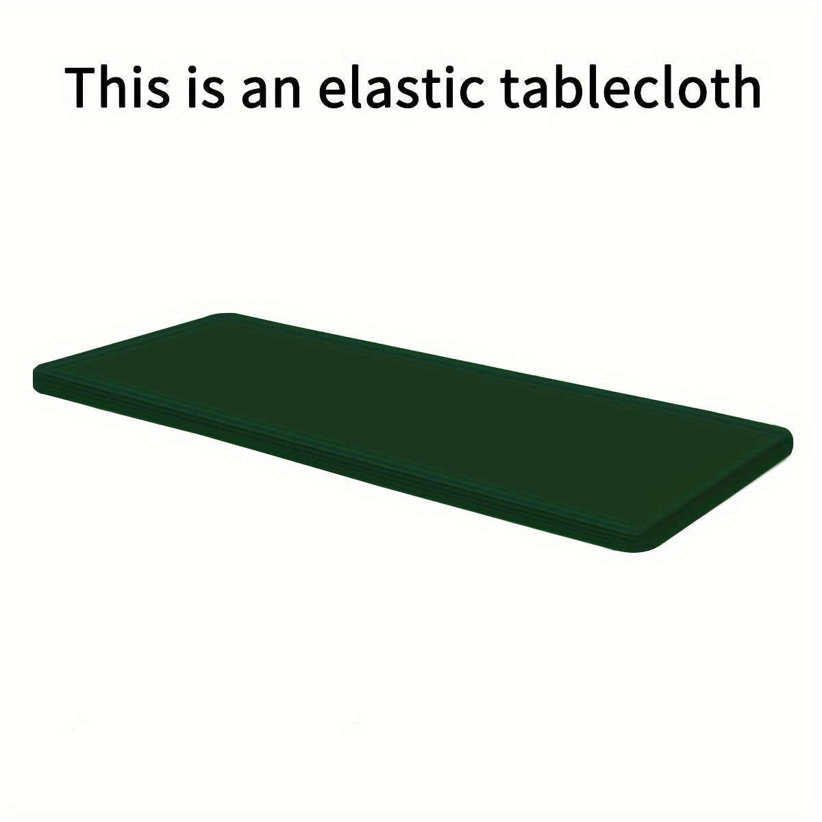 Rectangular Semi-Circle Tablecloth