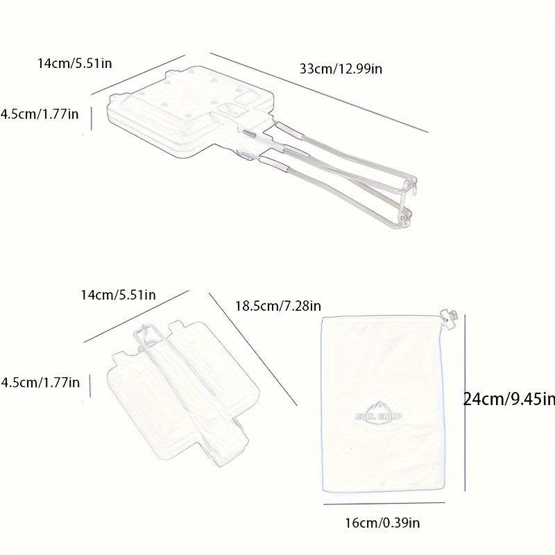 Outdoor Camping Folding Portable Sandwich Making Tool