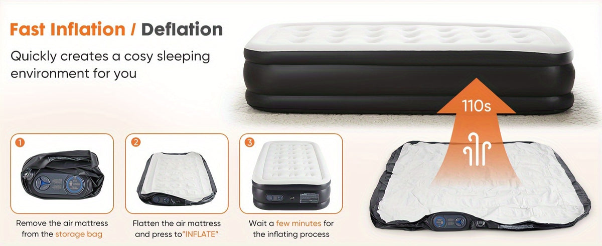 Tough, Anti- deformation Premium Camping Air Mattress