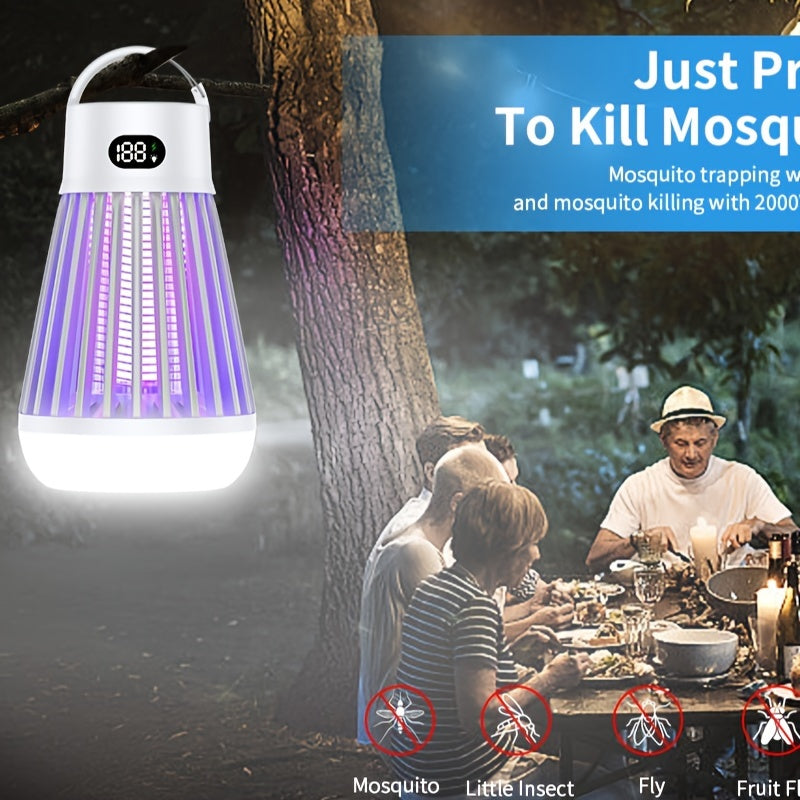 Rechargeable 2-in-1 Mosquito And Fly Killer Lamp