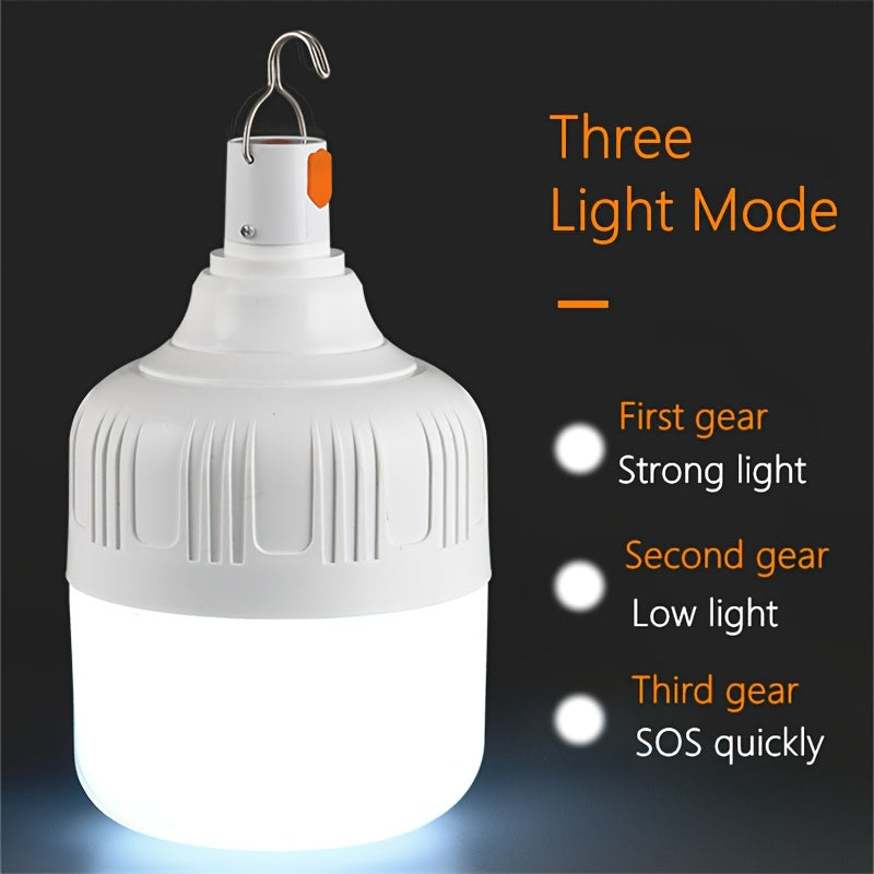 Portable Powerhouse LED Emergency Light - 80W/180W/320W/450W Rechargeable Lantern