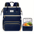 Lunch Backpack, Stylish Nurse, Teacher Work Bag With Insulated Cooler Lunch Box