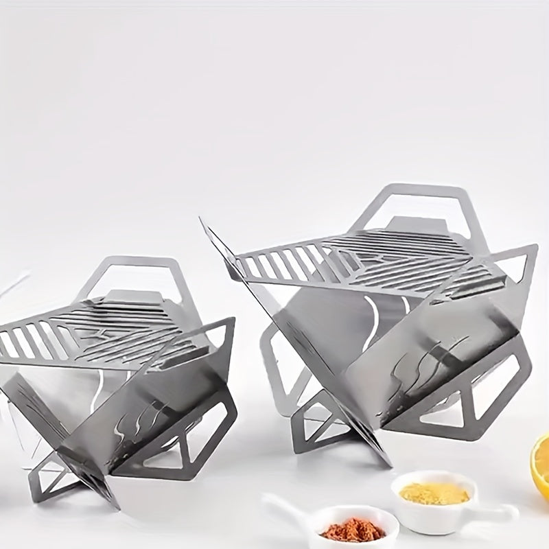 2pcs Mini Grill Wood Stove Burner Picnic Stove