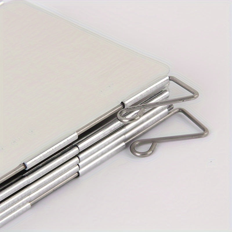 1 Set Ultra-Lightweight Aluminum Alloy Windshield - Foldable, Windproof