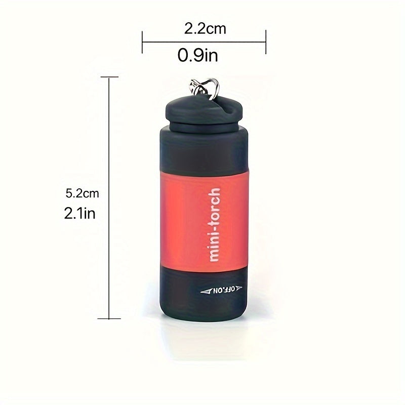 USB Rechargeable Portable Flashlight Keychain