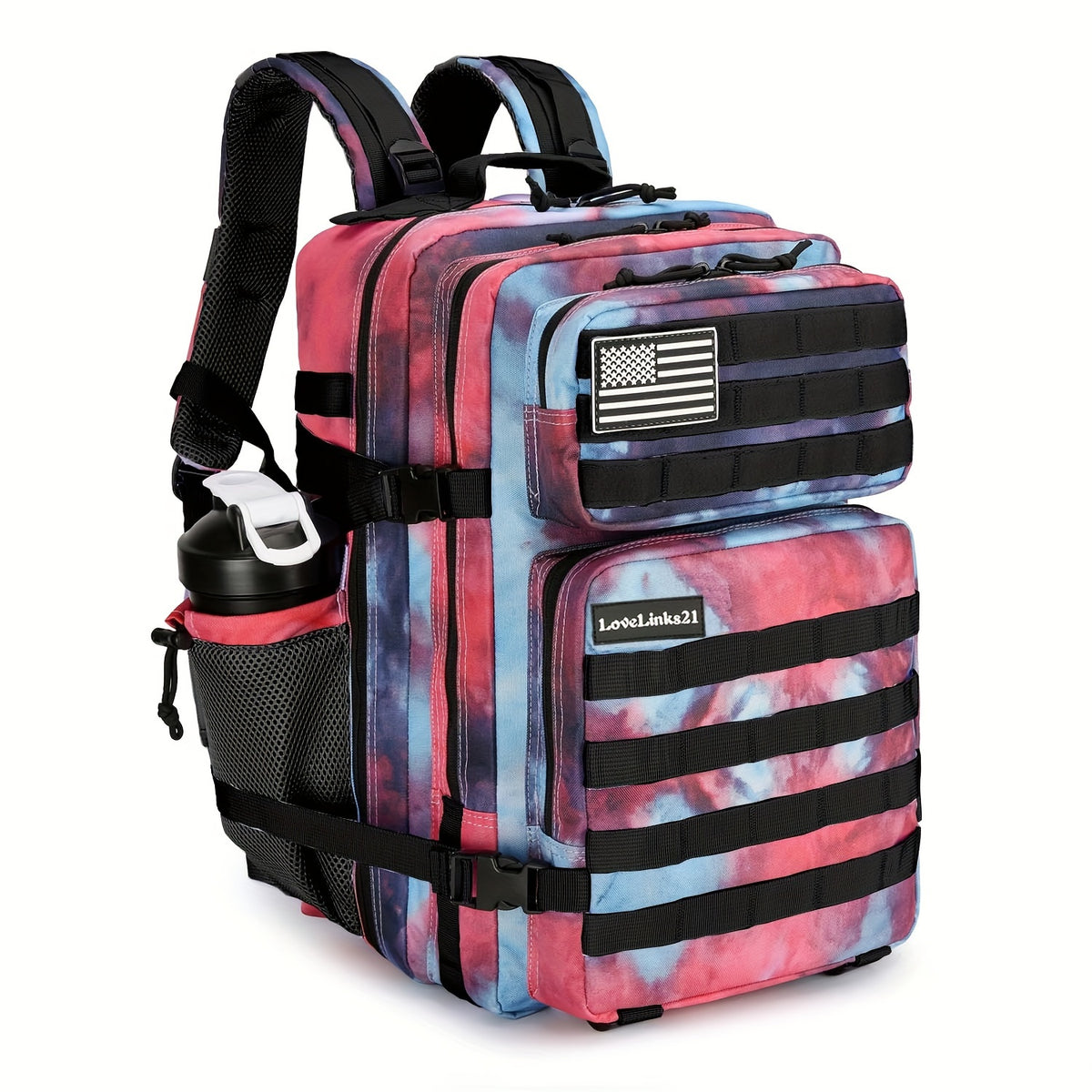 25L Large Capacity Rucksack Backpack - Water-Resistant