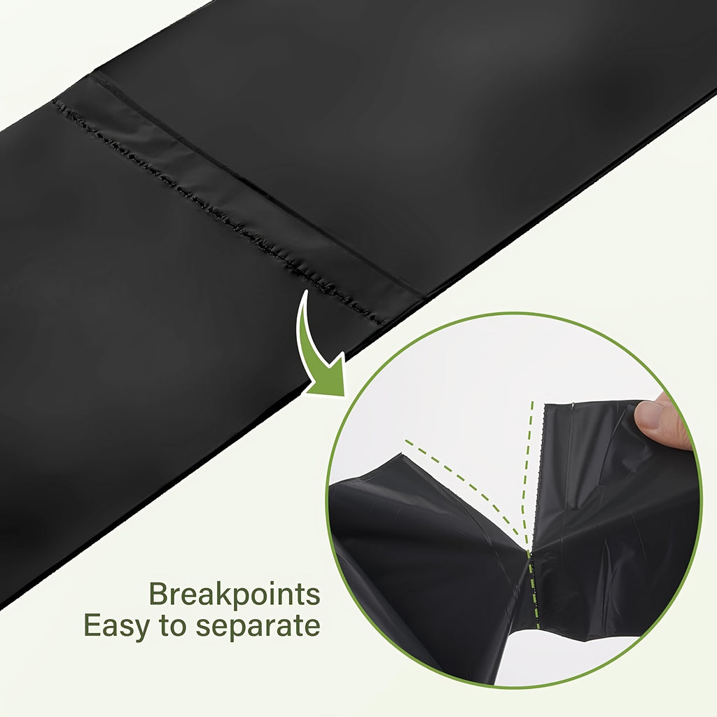 1/3/5 rolls Portable Toilet Bag for 5-8 Gallon Buckets, Camping Toilet Liner