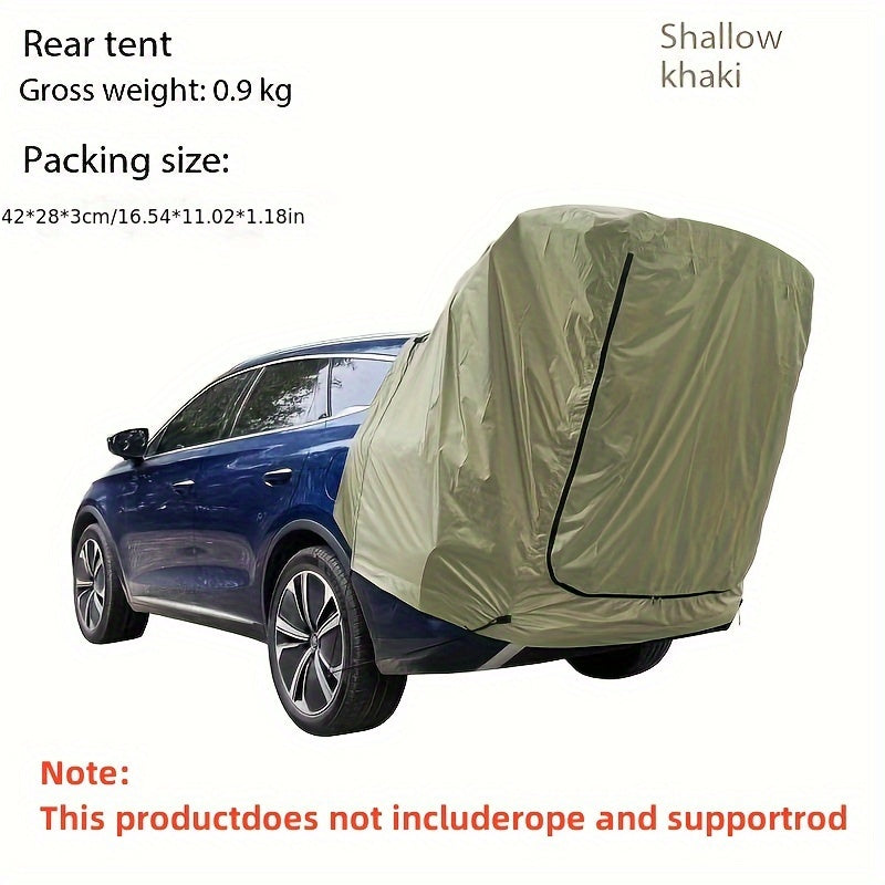 Car Rear Tent - Spacious Canopy, Waterproof