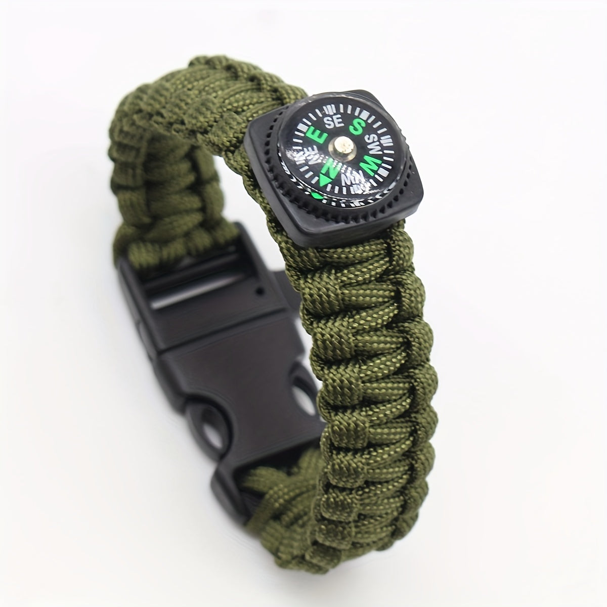 Ultimate Paracord Survival Bracelet - Loud Whistle