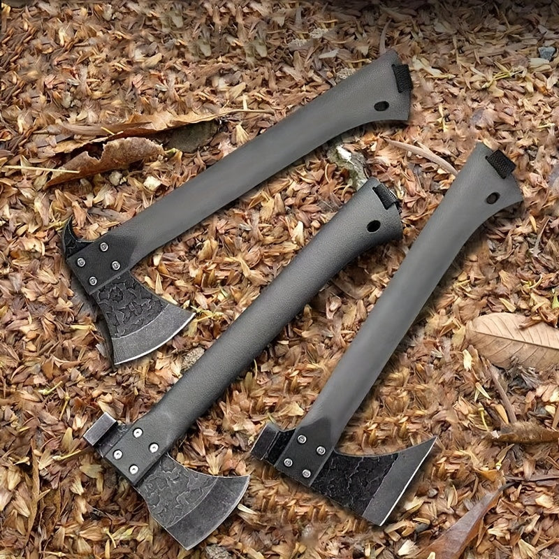 Premium Forged Textured Axe & Hammer Combo