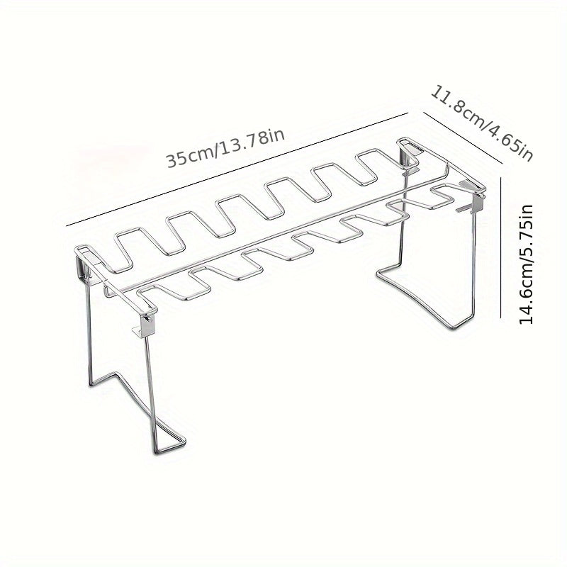 Stainless Steel Chicken Leg & Wing Rack