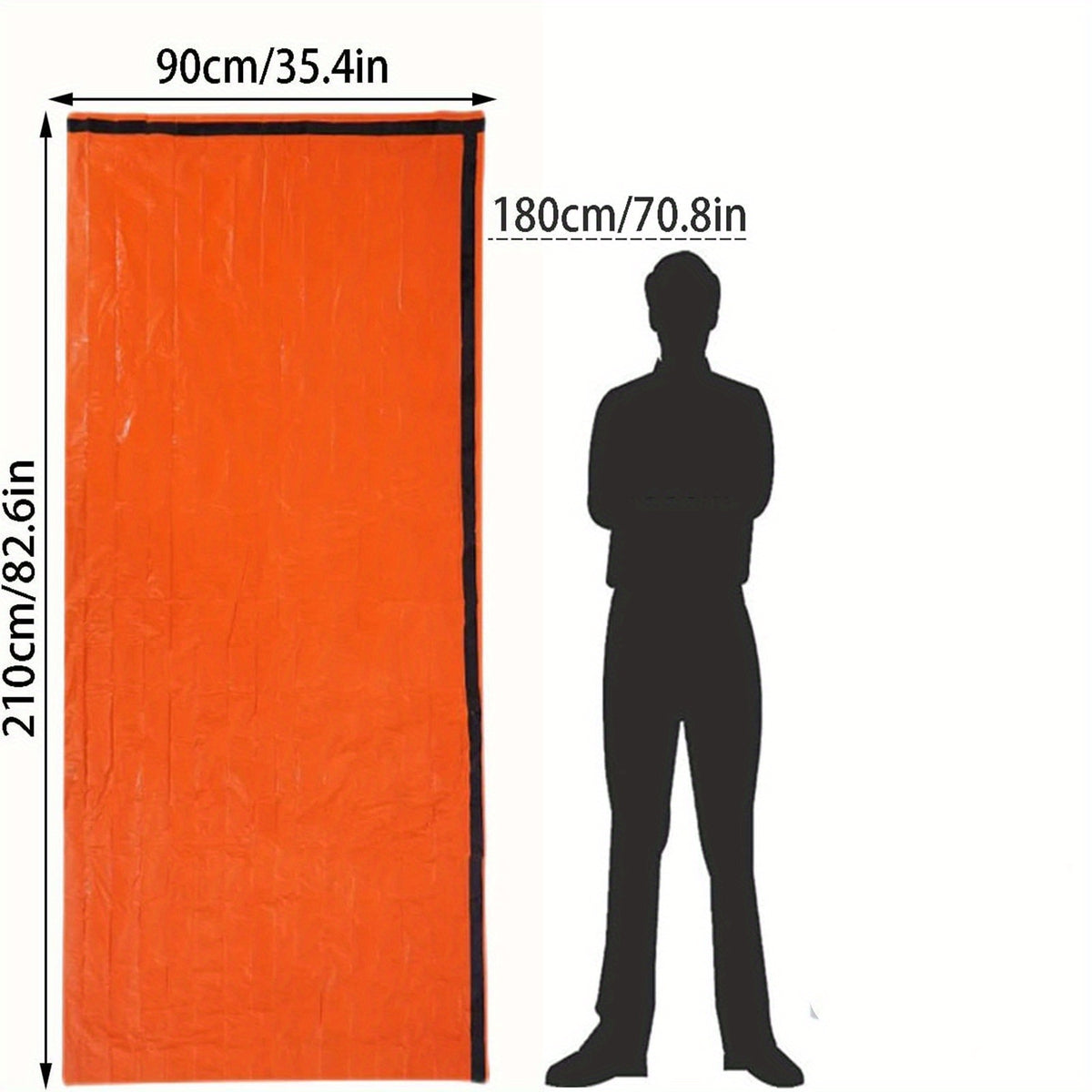 1pc sleeping bag + printed bundle pocket + plastic whistle;