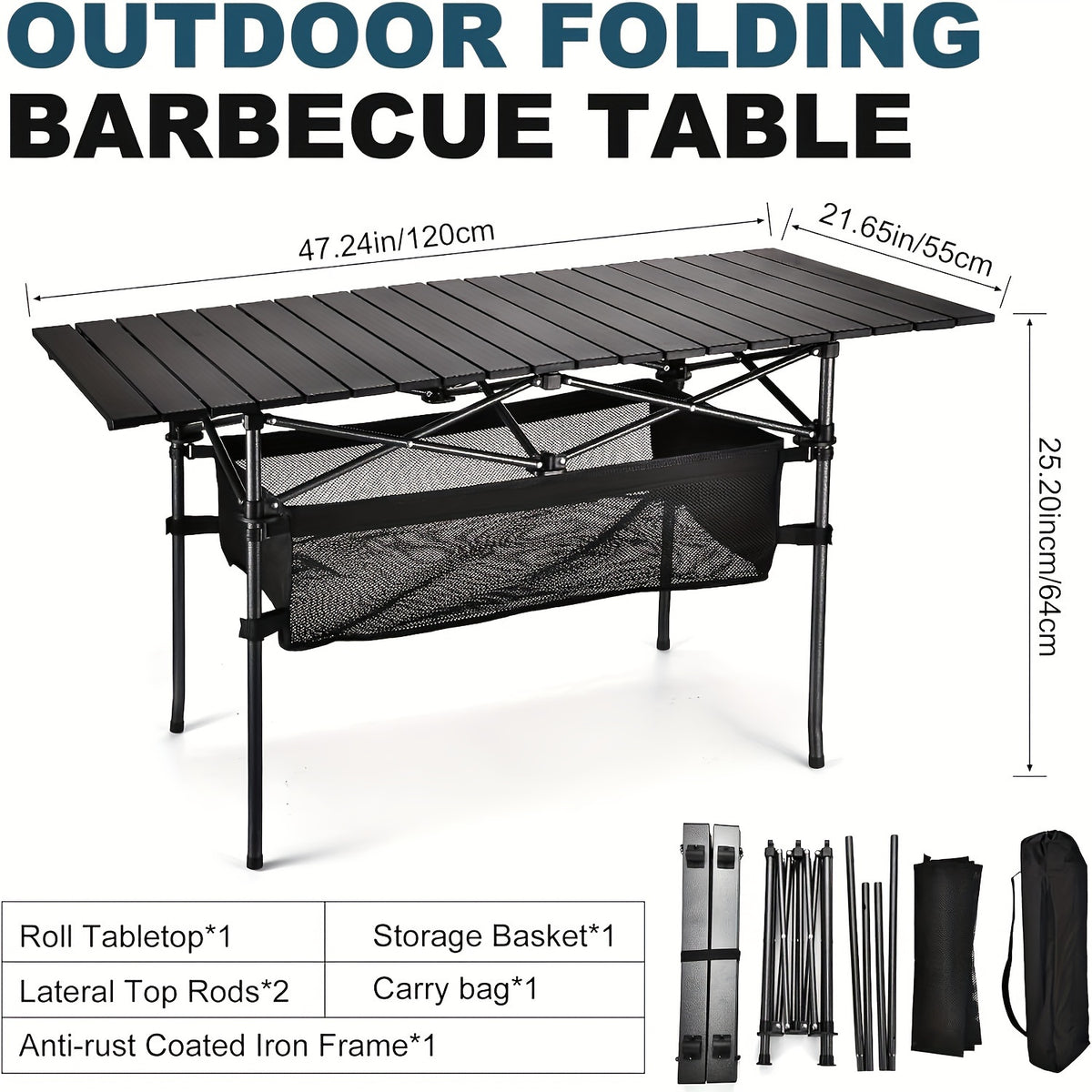 Portable Folding Camping Table