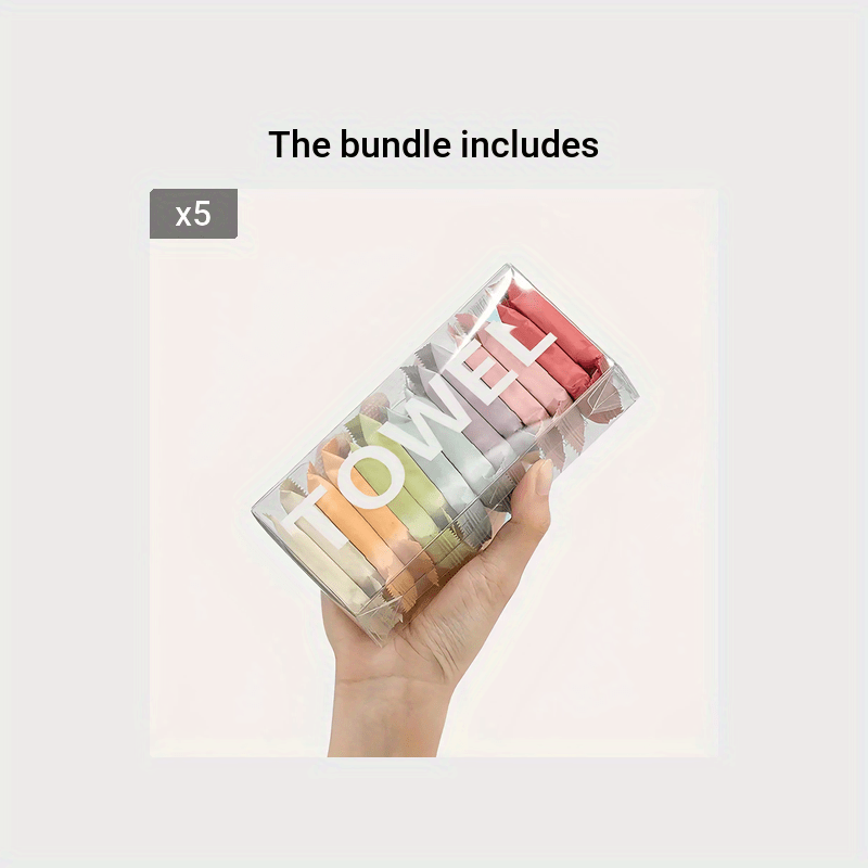14pcs/Box Ultra-Absorbent Compressed Face Towels