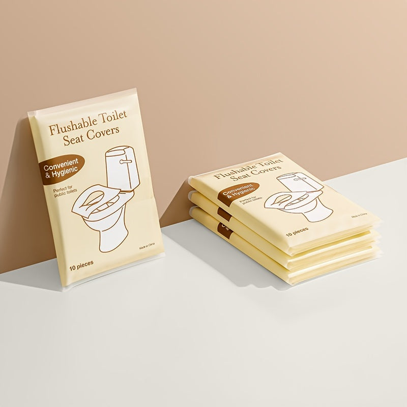 60Pcs/20Pcs Toilet Seat Covers Paper Flushable