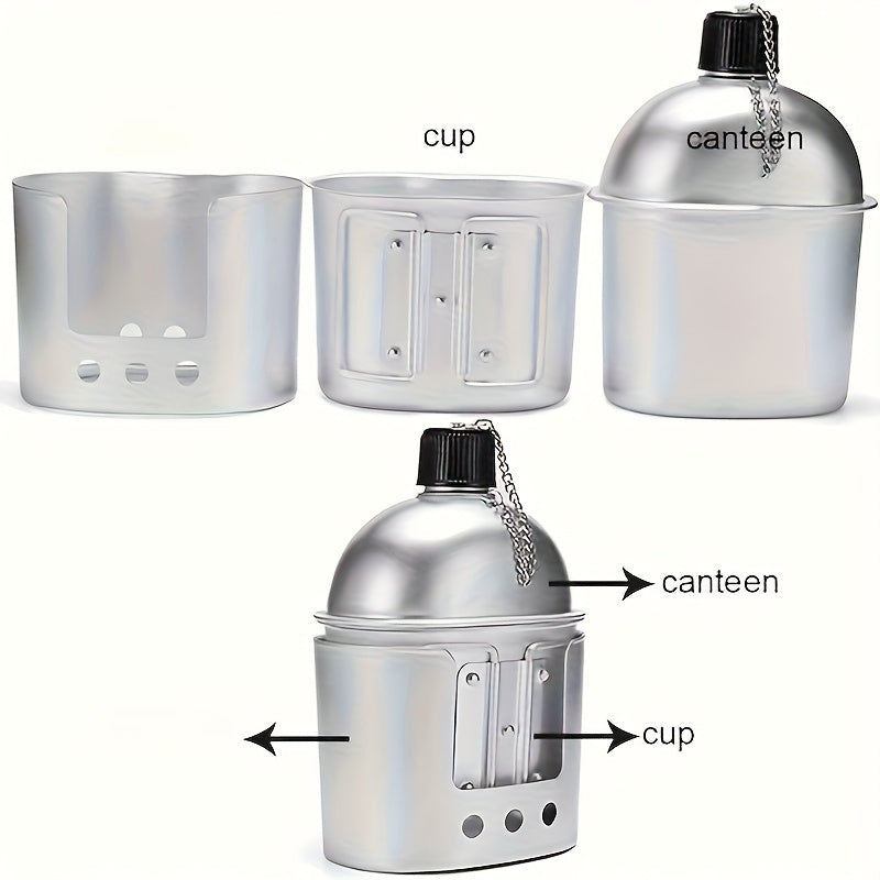 Water Canteen Cup Bag Set