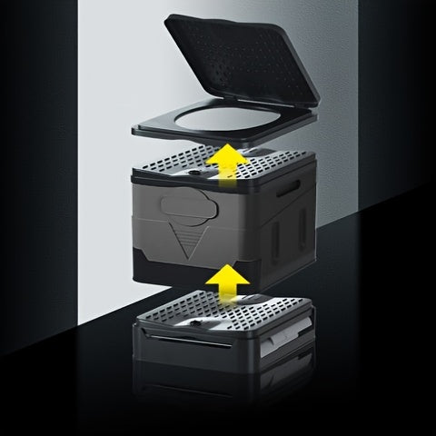 Portable PP Car-Mounted Folding Toilet