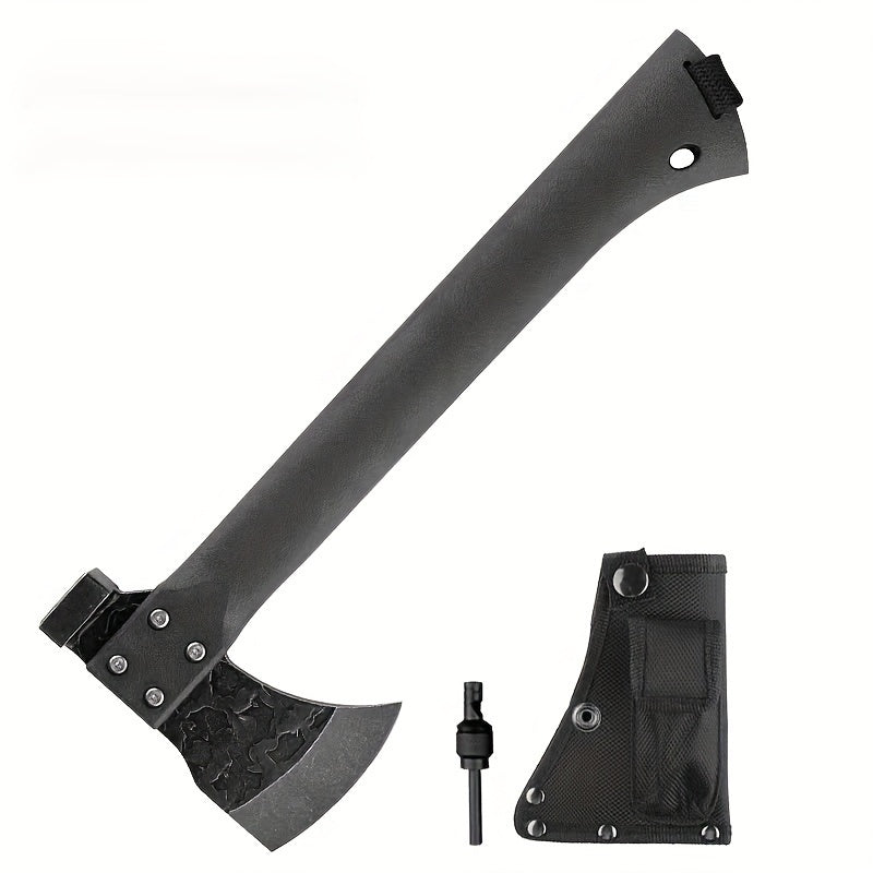 Premium Forged Textured Axe & Hammer Combo