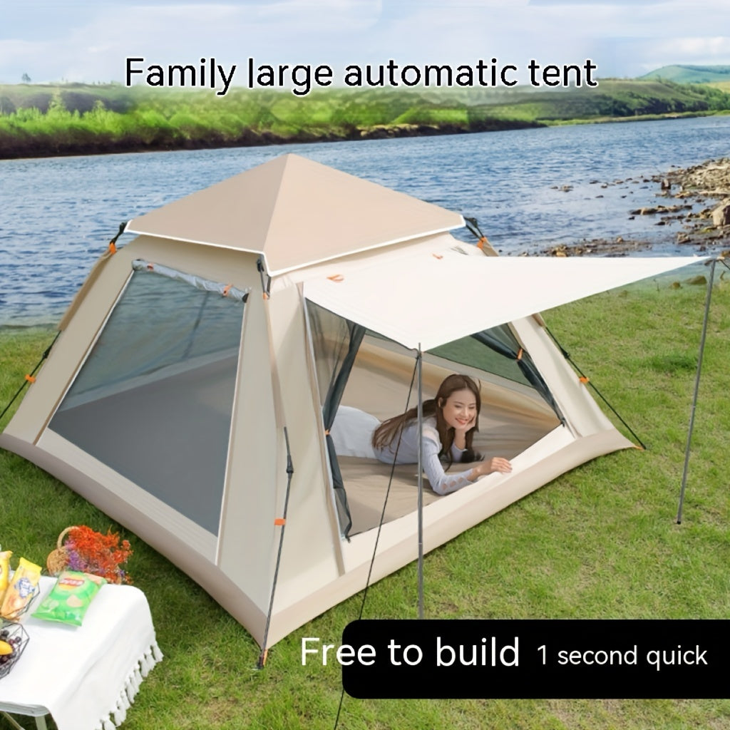 Spacious Outdoor Shelter with Universal Car Compatibility