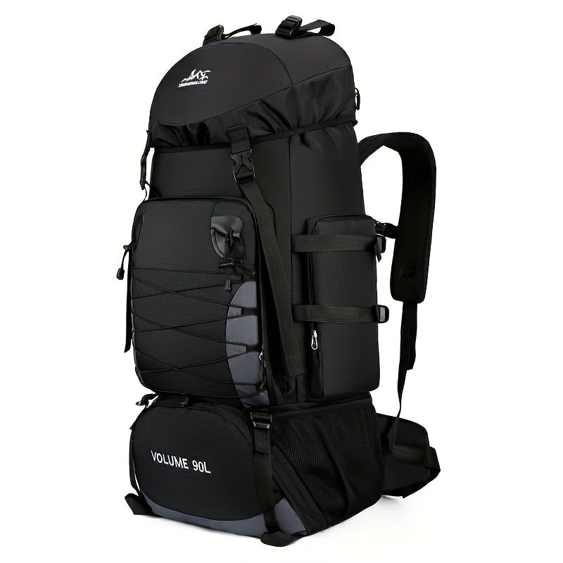 Durable 90L Large Capacity Hiking Backpack | Multi-Compartment Design