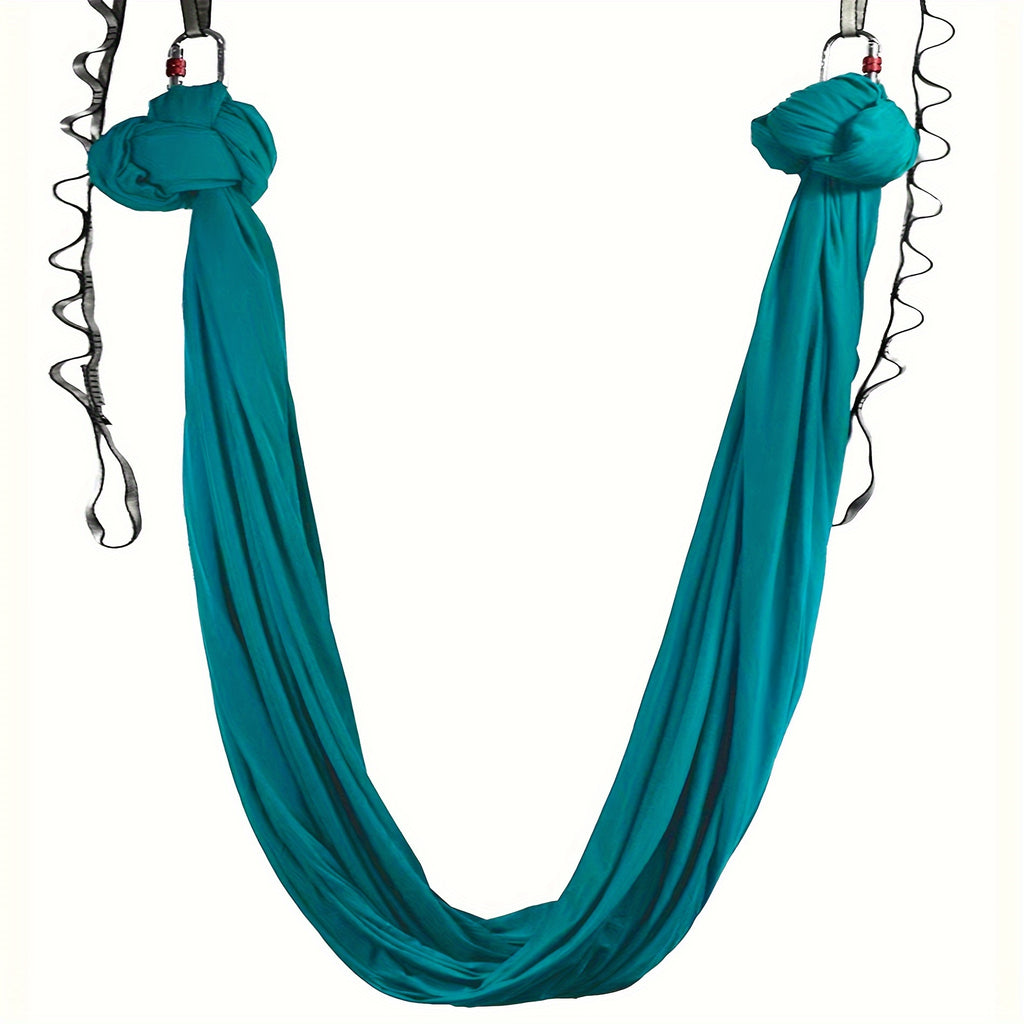 1set Elastic Fabric Yoga Hammock Swing Set | Aerial Silks, Cuddle Swing
