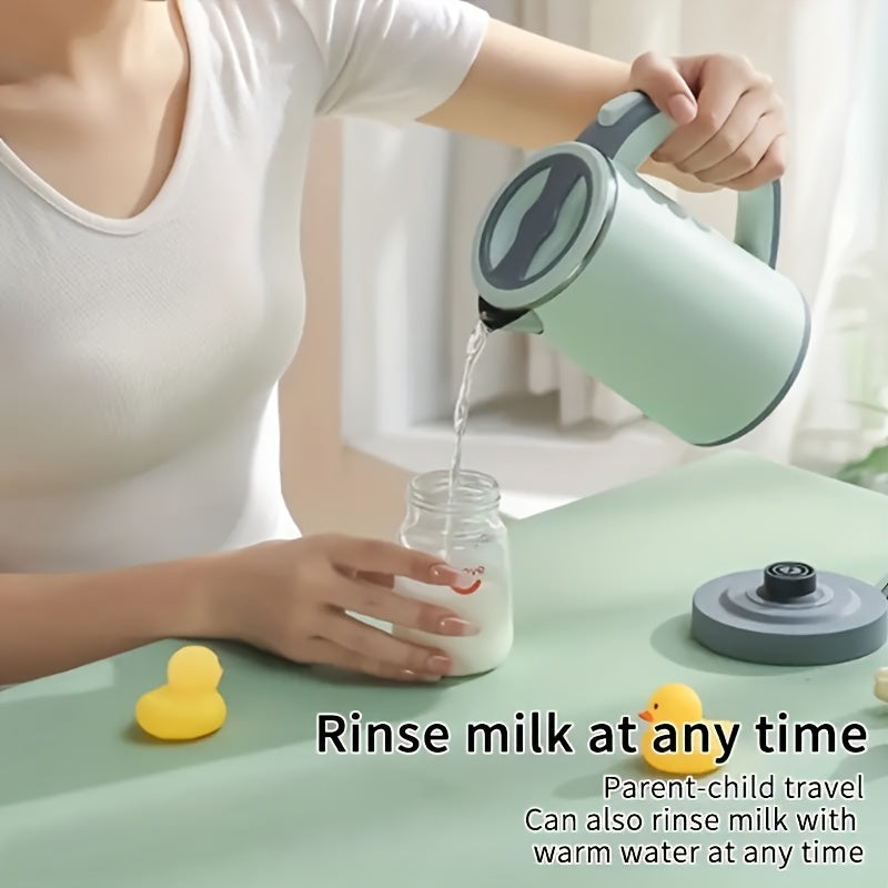Small Electric Kettle with Detachable Rotating Storage Base