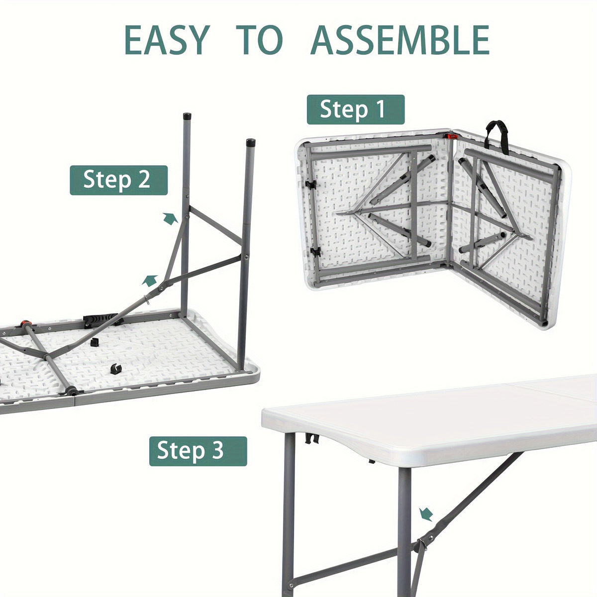 4FT/6FT Plastic Folding Table