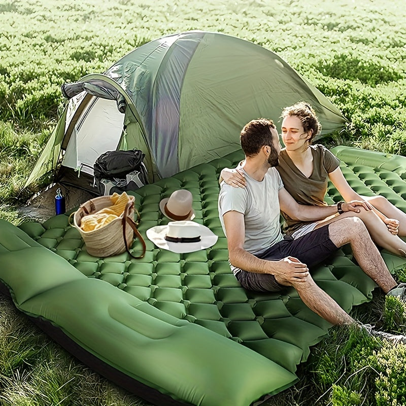 Inflatable Mat, Double Sleeping Mat, Portable Moisture-proof