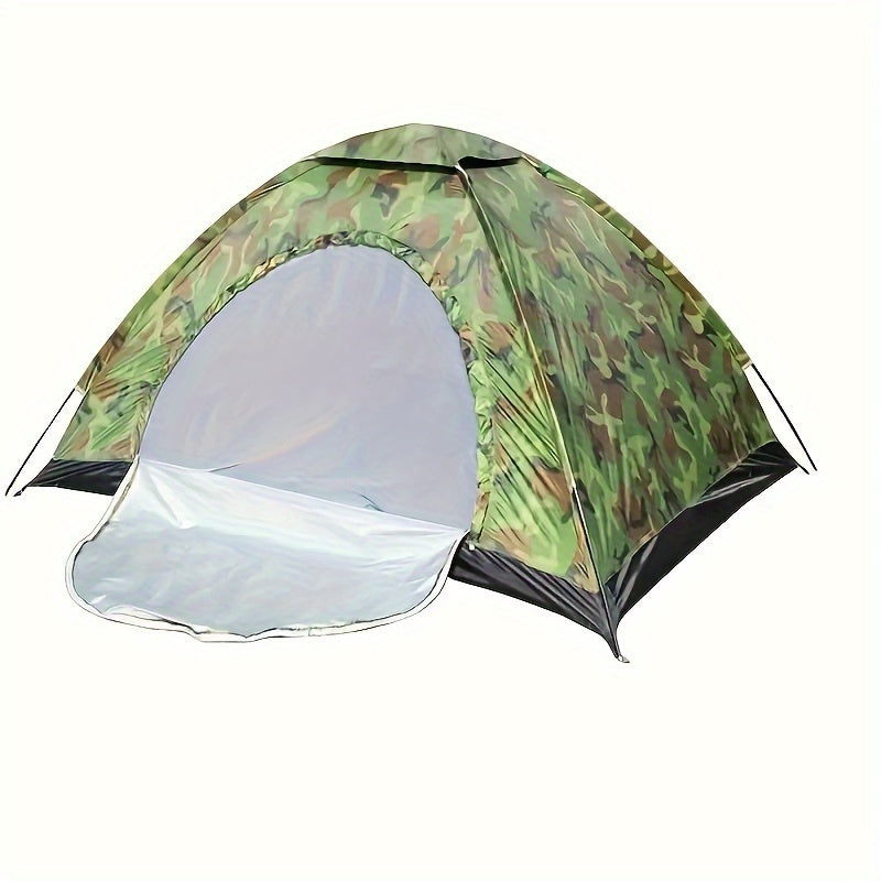 Outdoor Camping Tent, 2-Person Camouflage Tent, Waterproof