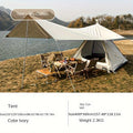 Luxury Pyramid Tent With Sky Curtain