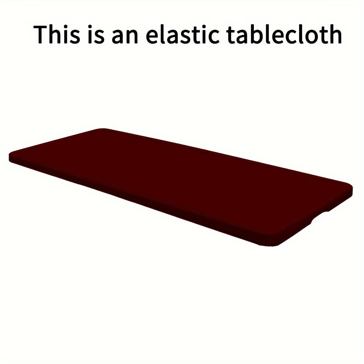Rectangular Semi-Circle Tablecloth