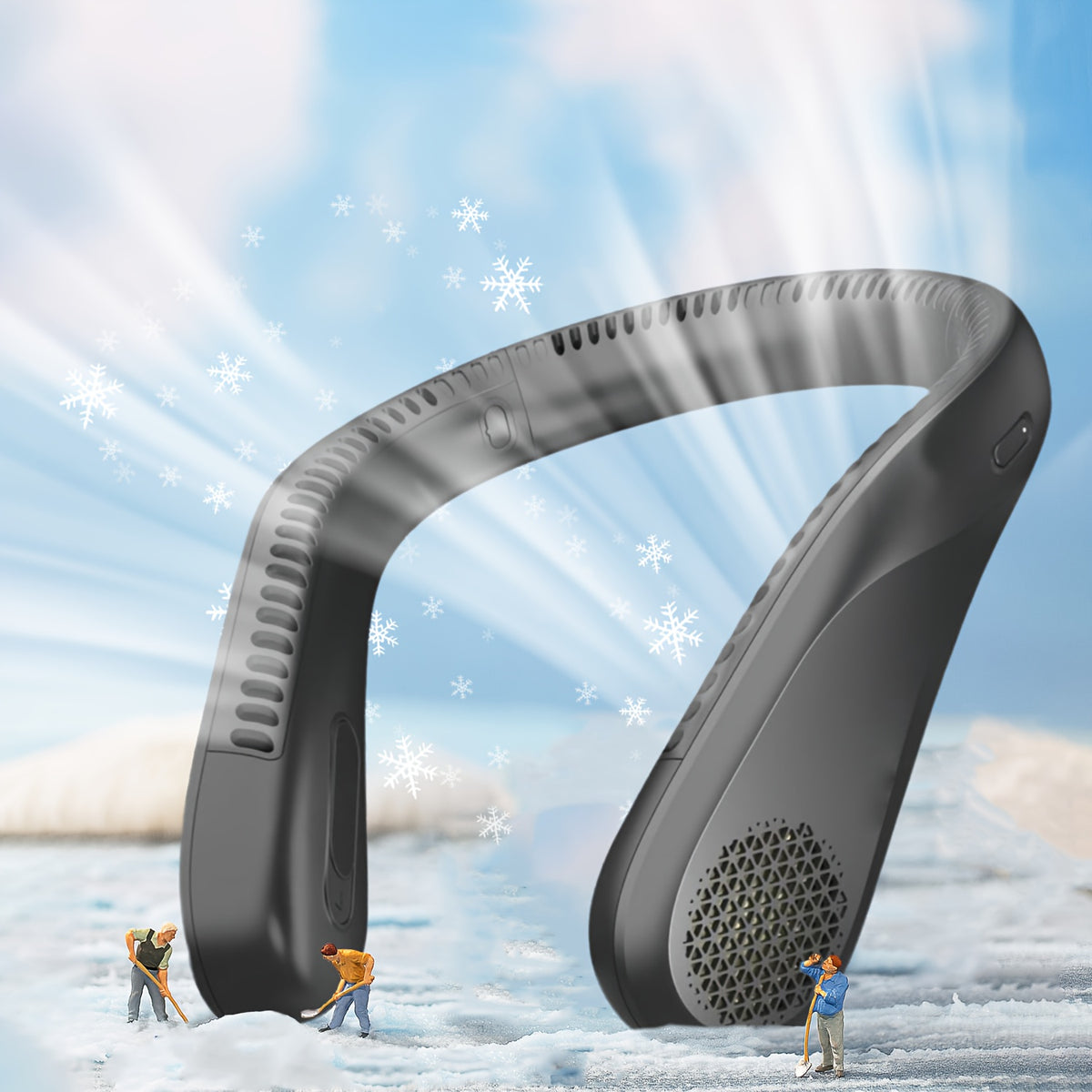 Portable Neck Fan- Rechargeable USB