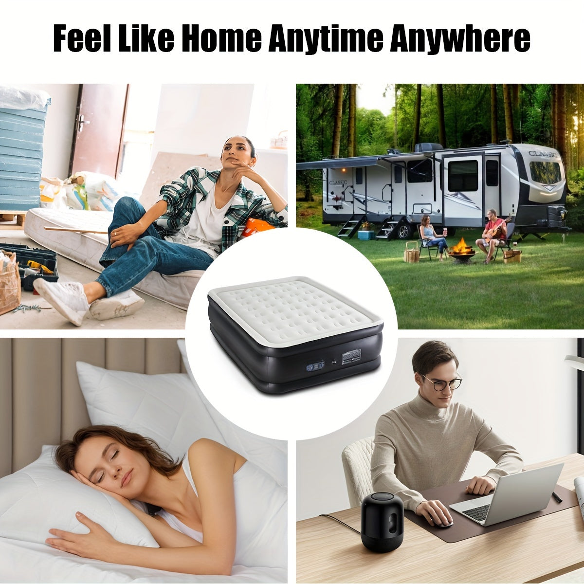 Tough, Anti- deformation Premium Camping Air Mattress